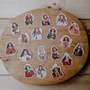 SET CHICAS OTOÑO STICKERS