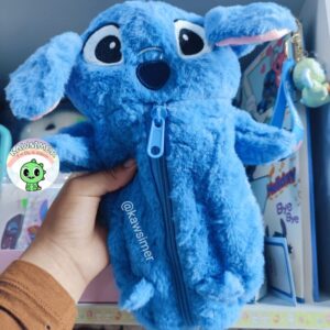 CARTUCHERA PELUCHE STITCH
