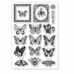 SELLOS DE SILICÓN MARIPOSAS
