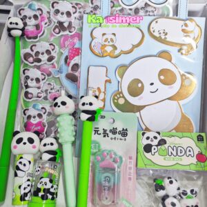 KIT DE PAPELERÍA PANDA