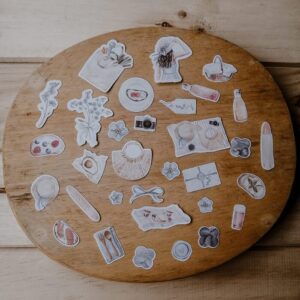 SET CHICA PICNIC STICKERS