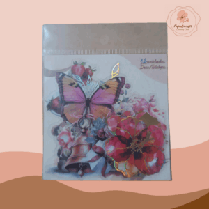 STICKERS RED PET / 12 UNIDS