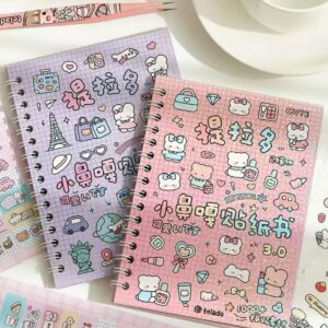 LIBRO DE STICKERS CUTE OSOS X 16