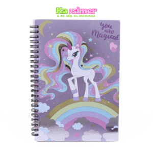 CUADERNO A5 UNICORNIO
