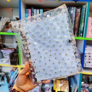 BINDER A5 MARGARITAS - HOJAS DE PUNTOS