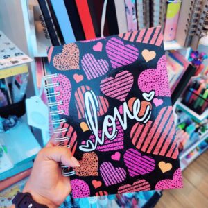 CUADERNO HEART - 100 HOJAS A5