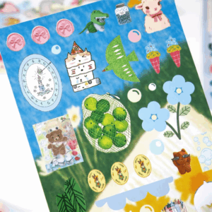 PLANTILLAS STICKERS PEQUEÑAS CUTE (AL AZAR Y SORPRESA)