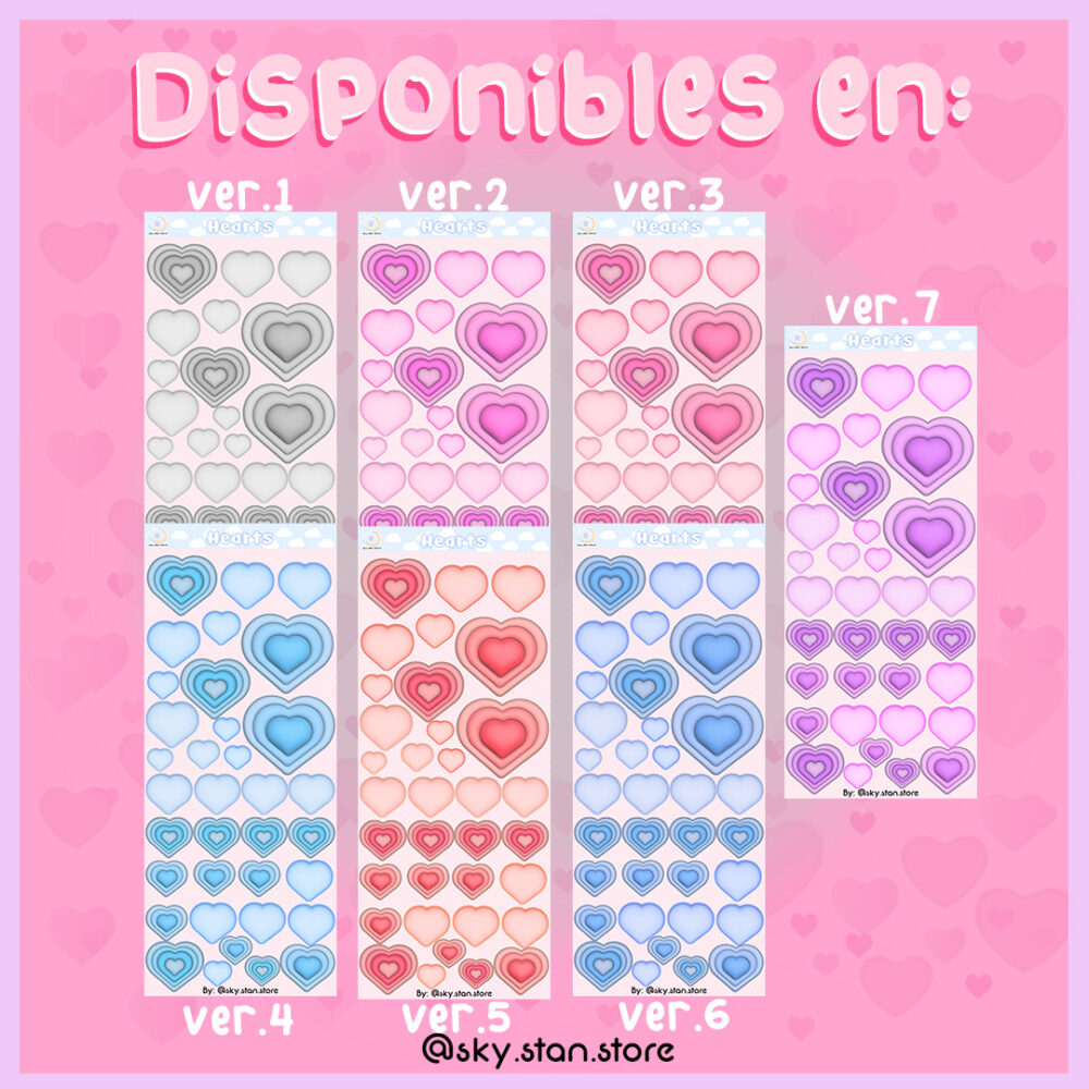 Plantilla Hearts - Imagen 2