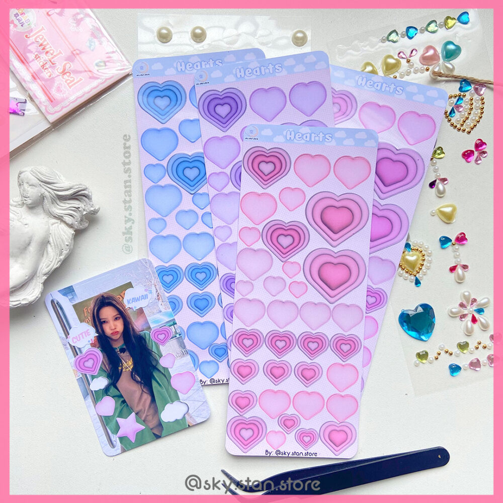 Plantilla Hearts