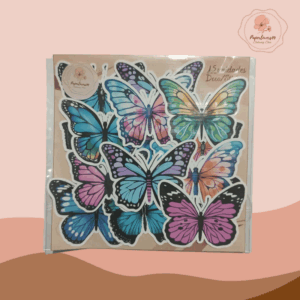SET STICKERS BRIGHT BUTTERFLY