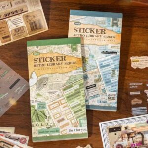 STICKERS LIBRARY CELESTE X 24