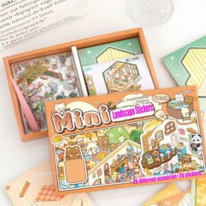 MINI ESCENARIO 3D CAPYBARA X 20