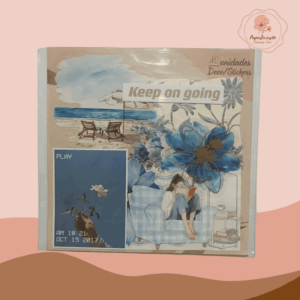 STICKERS LIGHT BLUE/ 10 UNIDS