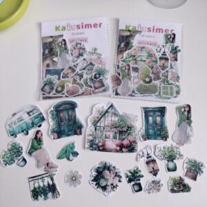 SET DE STICKERS GREEN