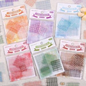 STICKER PET - CUADRICULA DIBUJO - X20