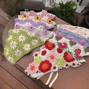 BANDANA CROCHET - VARIOS MODELOS
