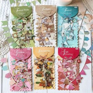 STICKER - BANDERINES DECORATIVOS - X10