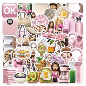 STICKERS - SELFCARE - X5