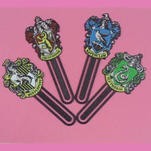 JUEGO DE SEPARADORES DE PÁGINA CASAS HARRY POTTER