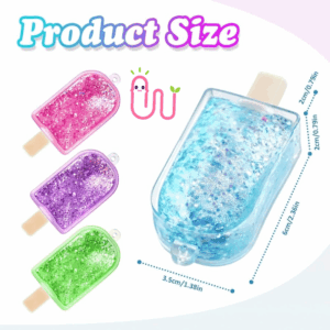 Squishy Helado Gliter
