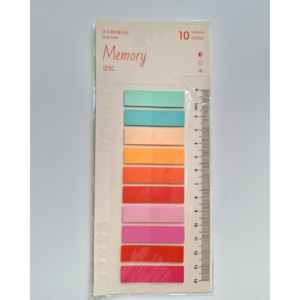 INDICADORES ADHESIVOS – POST IT - MEMORY