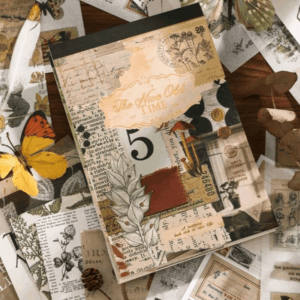 Libro de Stickers y Papel Decorativo - 50 pag