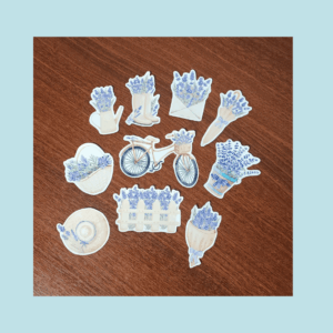 LAVANDA - SET DE STICKERES
