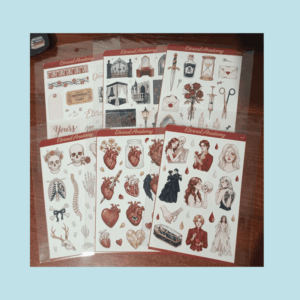 PLANTILLA DE STICKERS - ETERNAL ANATOMY