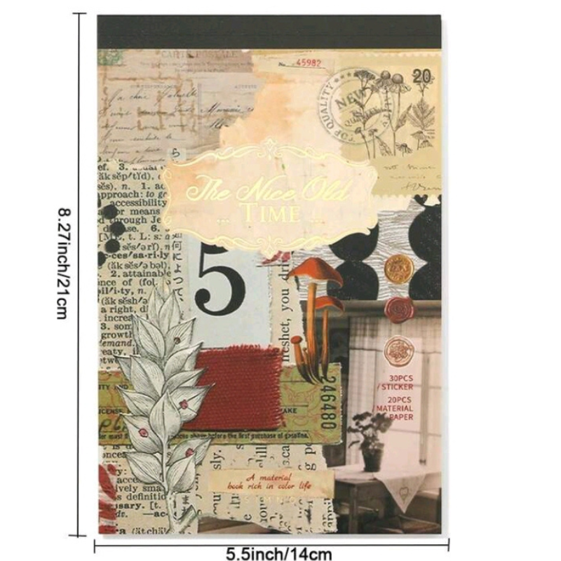 Libro de Stickers y Papel Decorativo - 50 pag - Imagen 4