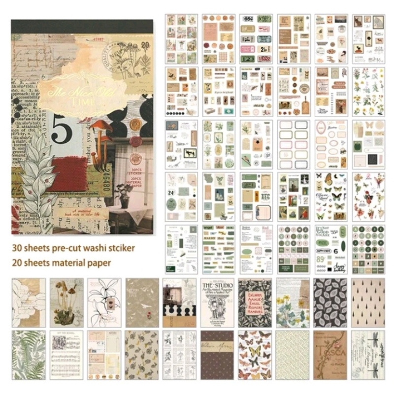 Libro de Stickers y Papel Decorativo - 50 pag - Imagen 2