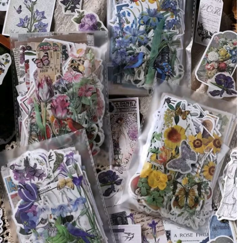 Set Scrapbook y Pegatinas - 200 piezas